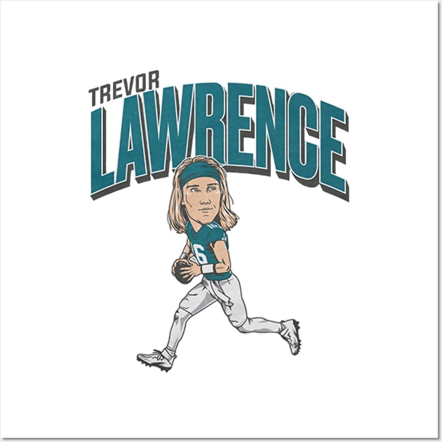 Trevor Lawrence Caricature Wall Art by Chunta_Design